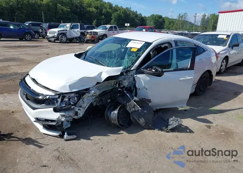 2019 Honda Civic Lx z USA, uszkodzony, nr VIN 2HGFC2F65KH560833